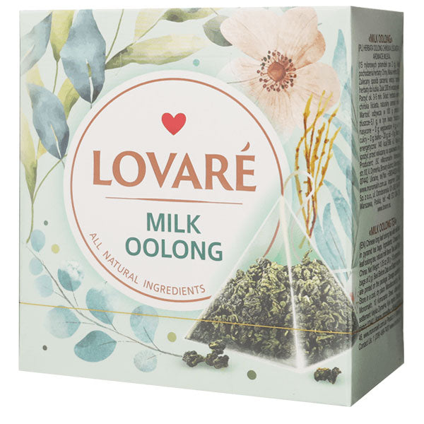 Tea Green Milk Oolong – 3D – 15 Tea Bags